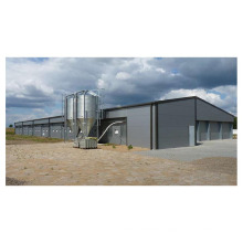 Economic Prefab Agricultural Building Steel Structure Broiler Chicken House Poultry Farm House